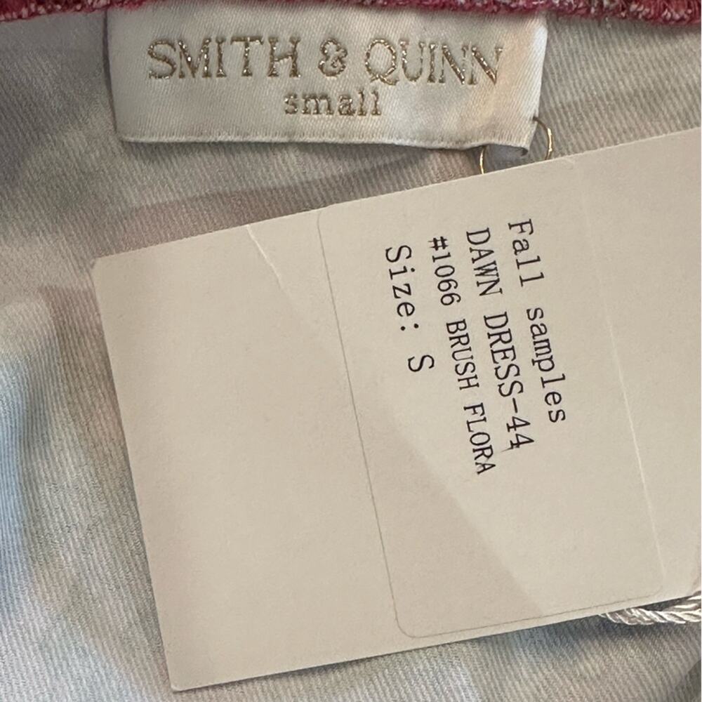 Smith & Quinn Dawn Dress Brush Flora Pink Floral Ruffle Mini Dress Size Small - Picture 7 of 11